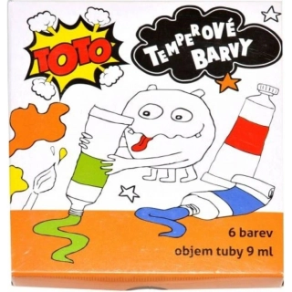 Wiky Temperové barvy 6 ks 9 ml